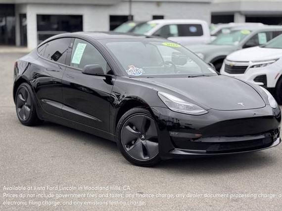TESLA MODEL 3 2022 5YJ3E1EB0NF209973 image